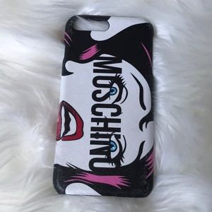 Moschino Iphone case fits 7+ and equivalent